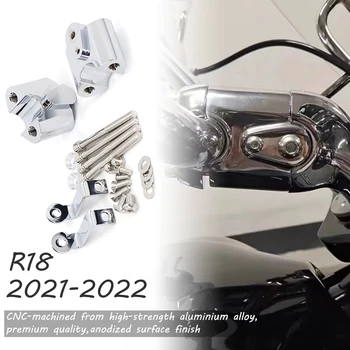 Accesorii motociclete Chrome Ghidon Riser Bar de Montare Clemă de Montare Lift Muta Adaptoare Parte Pentru BMW R18 2020 2021 2022