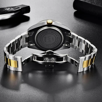 LIGE 2023 Nou Mens Ceasuri de Top de Brand de Moda de Lux Ceas de Aur pentru Bărbați Luminos rezistent la apa Data Ceas Sport Barbati Cuarț Ceas de mână
