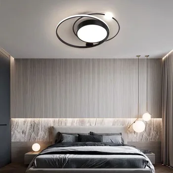 Nordic stil modern cu led lampă de plafon moderne dreptunghi pătrat de Tavan Lampa Iluminat tavan lampa E27 led lămpi de tavan