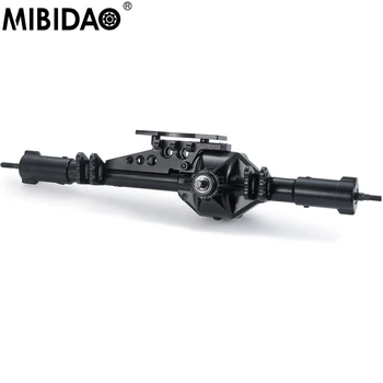 MIBIDAO Metal Aluminiu Mijlocul Punții Complete Drept Axă De 1/10 Axial Wraith 90018 90020 RC Crawler Upgrade Masina Piese