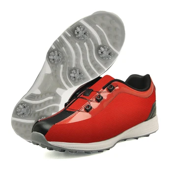 Profesionale barbati pantofi de golf impermeabil anti-alunecare periculos fixe din piele de recreere în aer liber de golf, pantofi de formare 39-46 de metri
